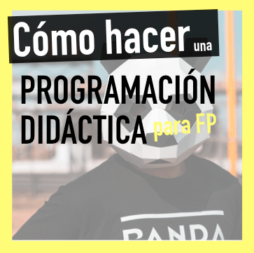cómo hacer programación didáctica fp
